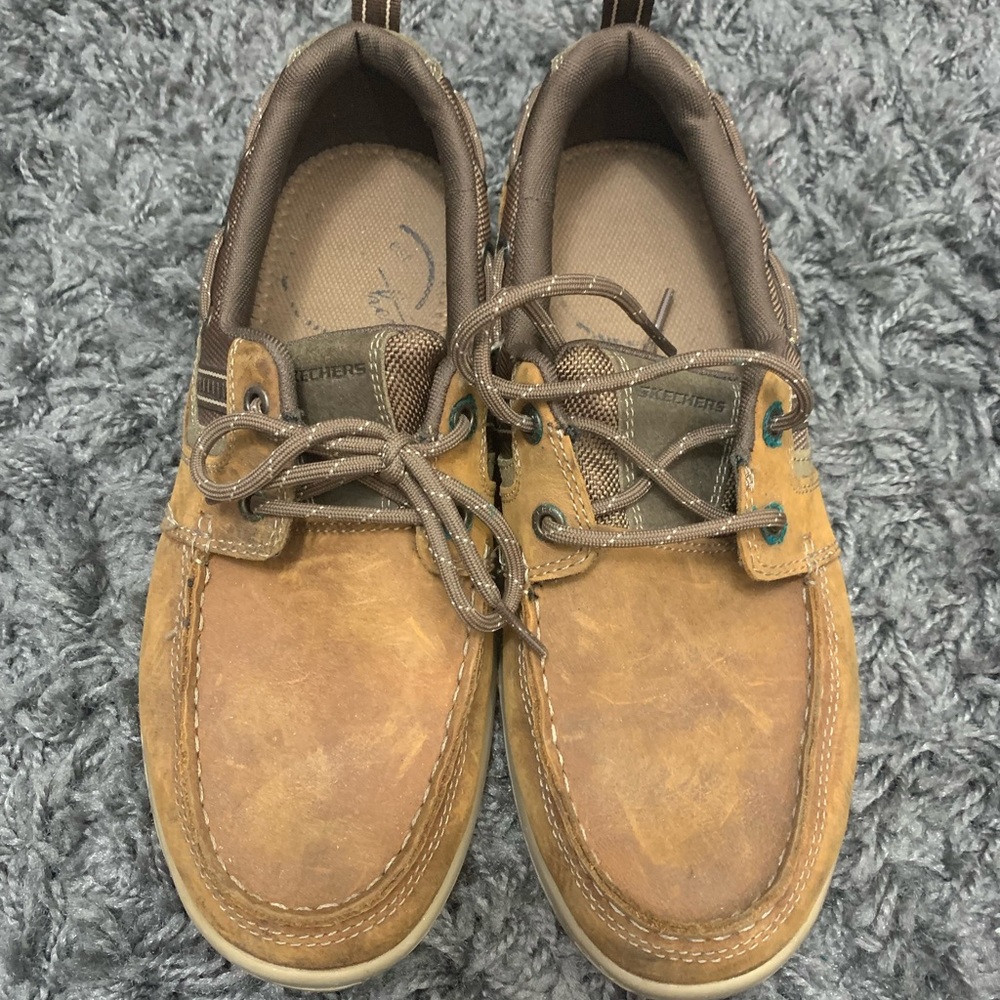 Sketchers boat shoes, sz 9.5 (Men’s) - Picture 3 of 4